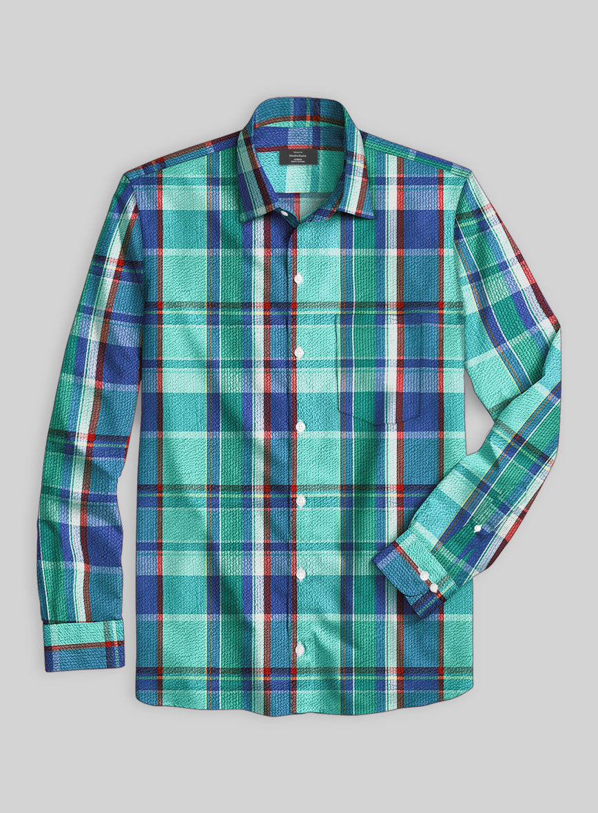 Country Check Cotton Shirt - StudioSuits
