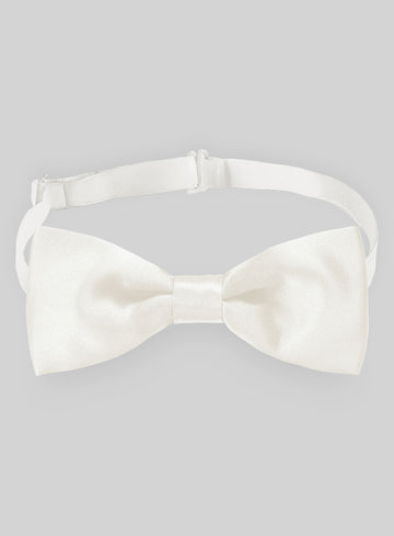 Cream Satin Bow - StudioSuits