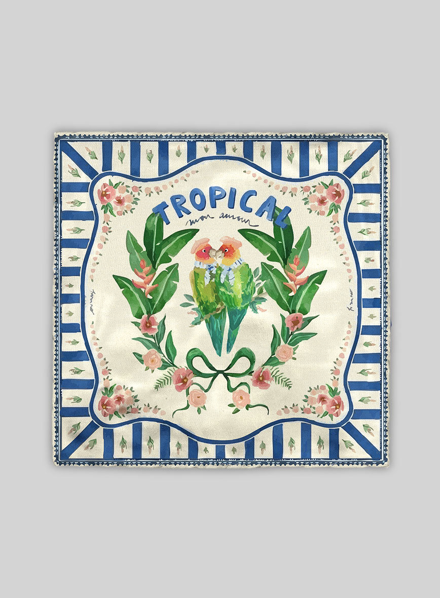 Crepusco Silk Pocket Square - StudioSuits