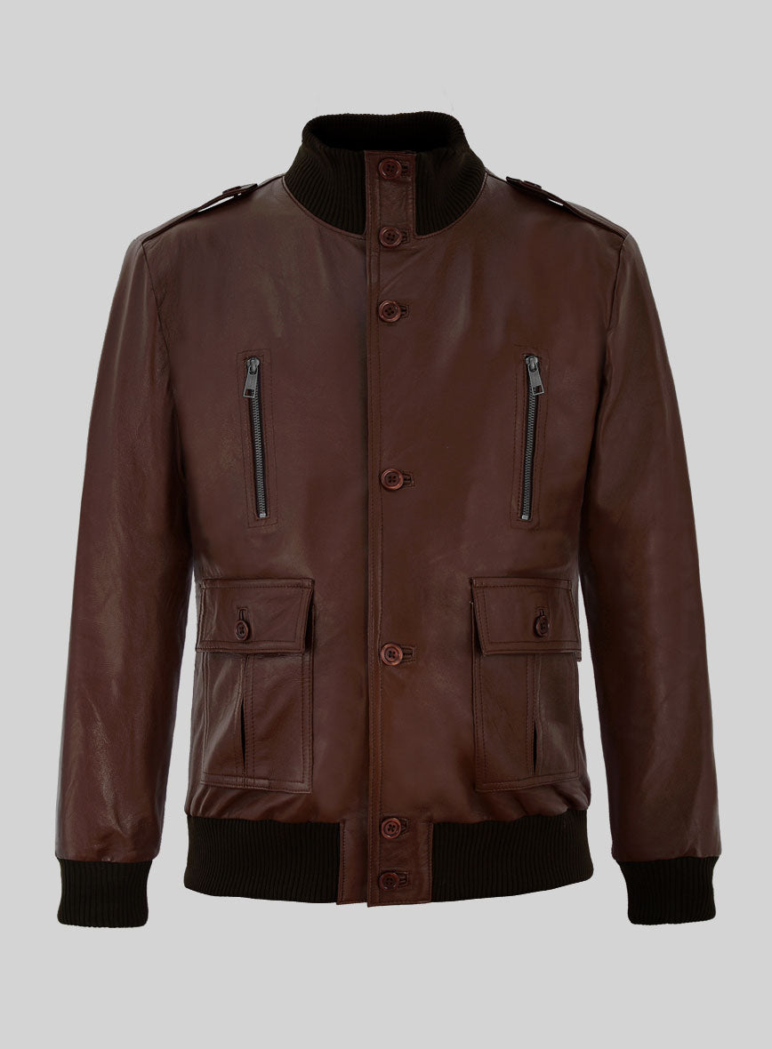 Cristiano Leather Jacket - StudioSuits