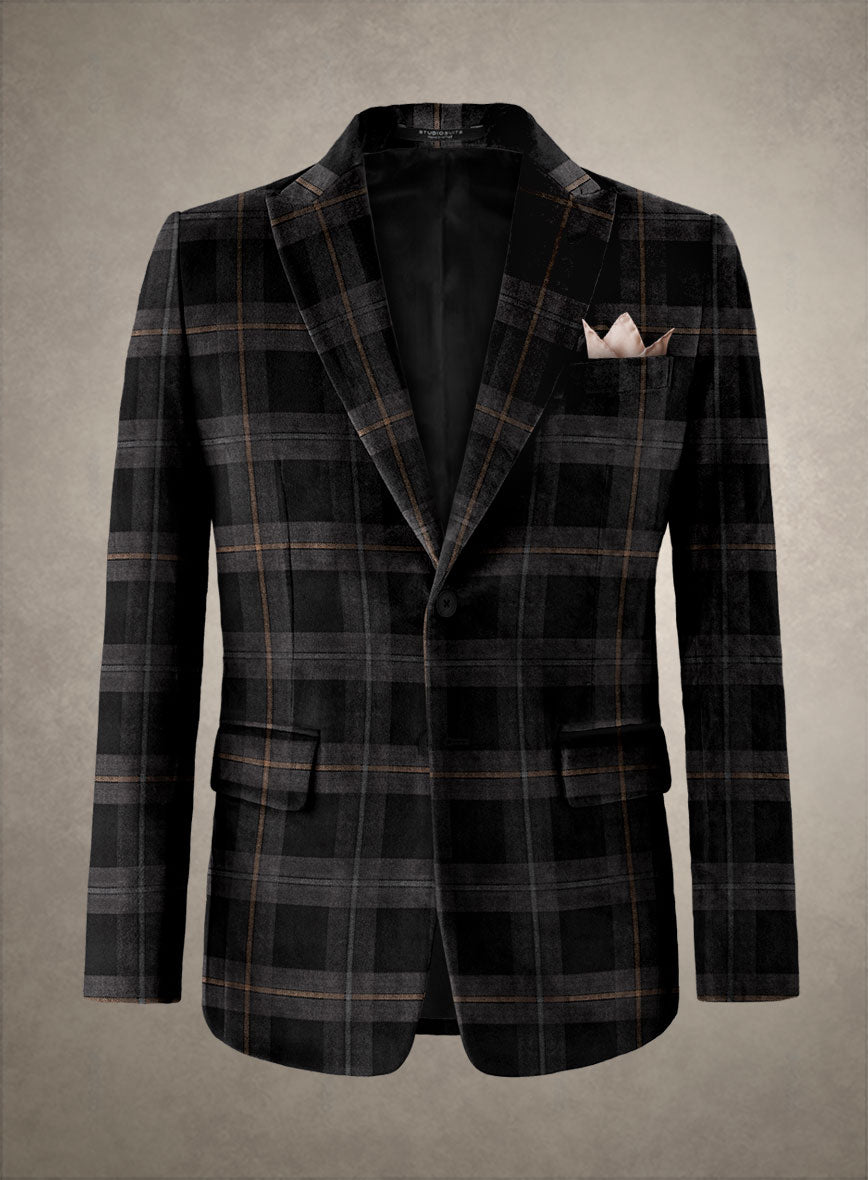 Cunito Velvet Blazer - StudioSuits