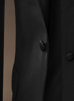 All Black Wool Tuxedo Suit II - StudioSuits