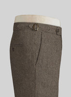Dapper Brown Tweed Highland Trousers - StudioSuits