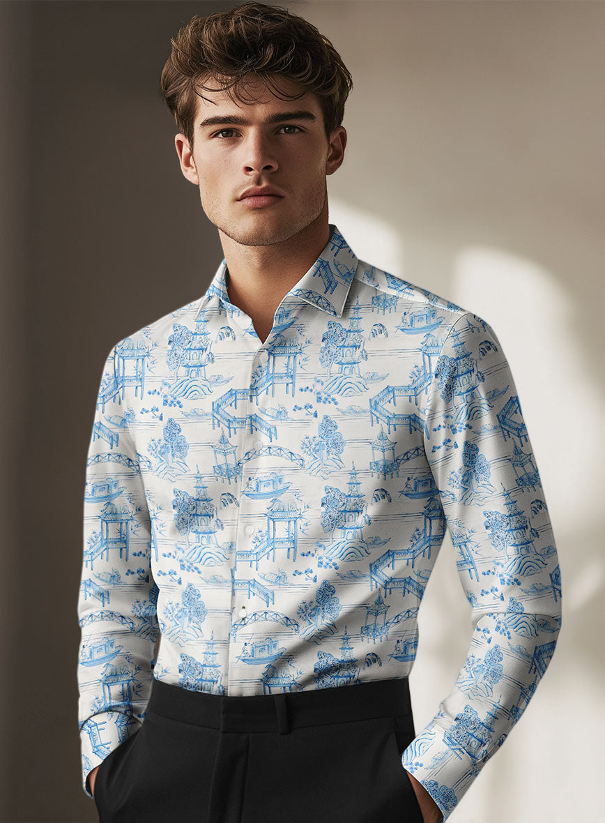 Darcis Silk Cotton Shirt - StudioSuits