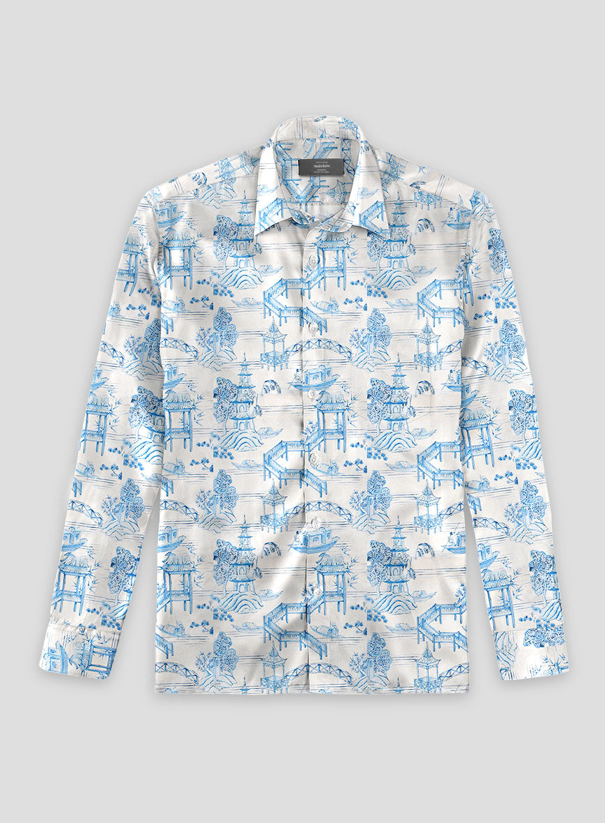 Darcis Silk Cotton Shirt - StudioSuits
