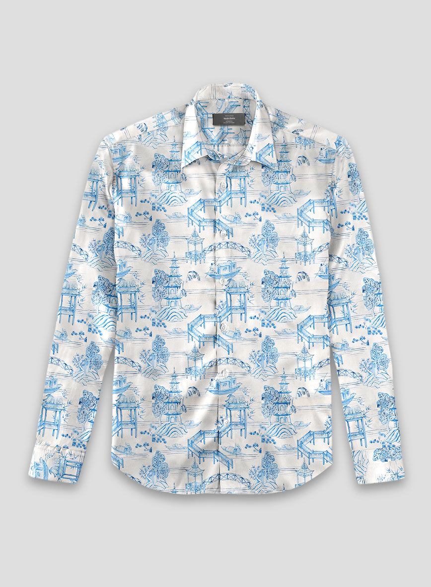 Darcis Silk Cotton Shirt - StudioSuits