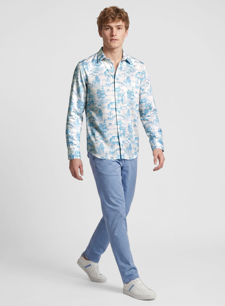 Darcis Silk Cotton Shirt - StudioSuits