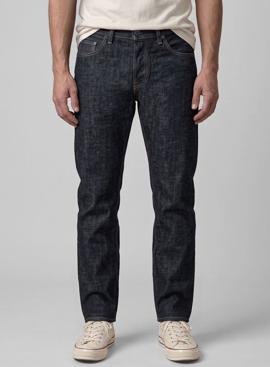Dark Indigo Stretch Jeans - StudioSuits