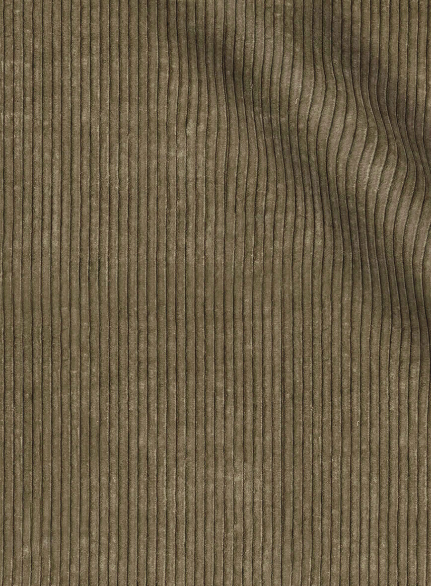 Dark Beige Corduroy Shirt - StudioSuits