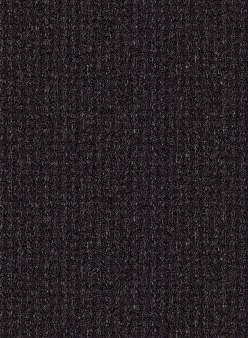 Dark Brown Cashmere Jacket - StudioSuits