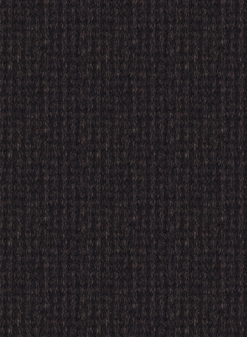 Dark Brown Cashmere Jacket - StudioSuits