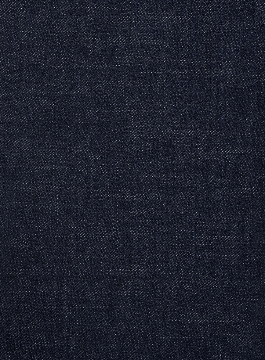 Dark Indigo Stretch Denim Jeans - StudioSuits