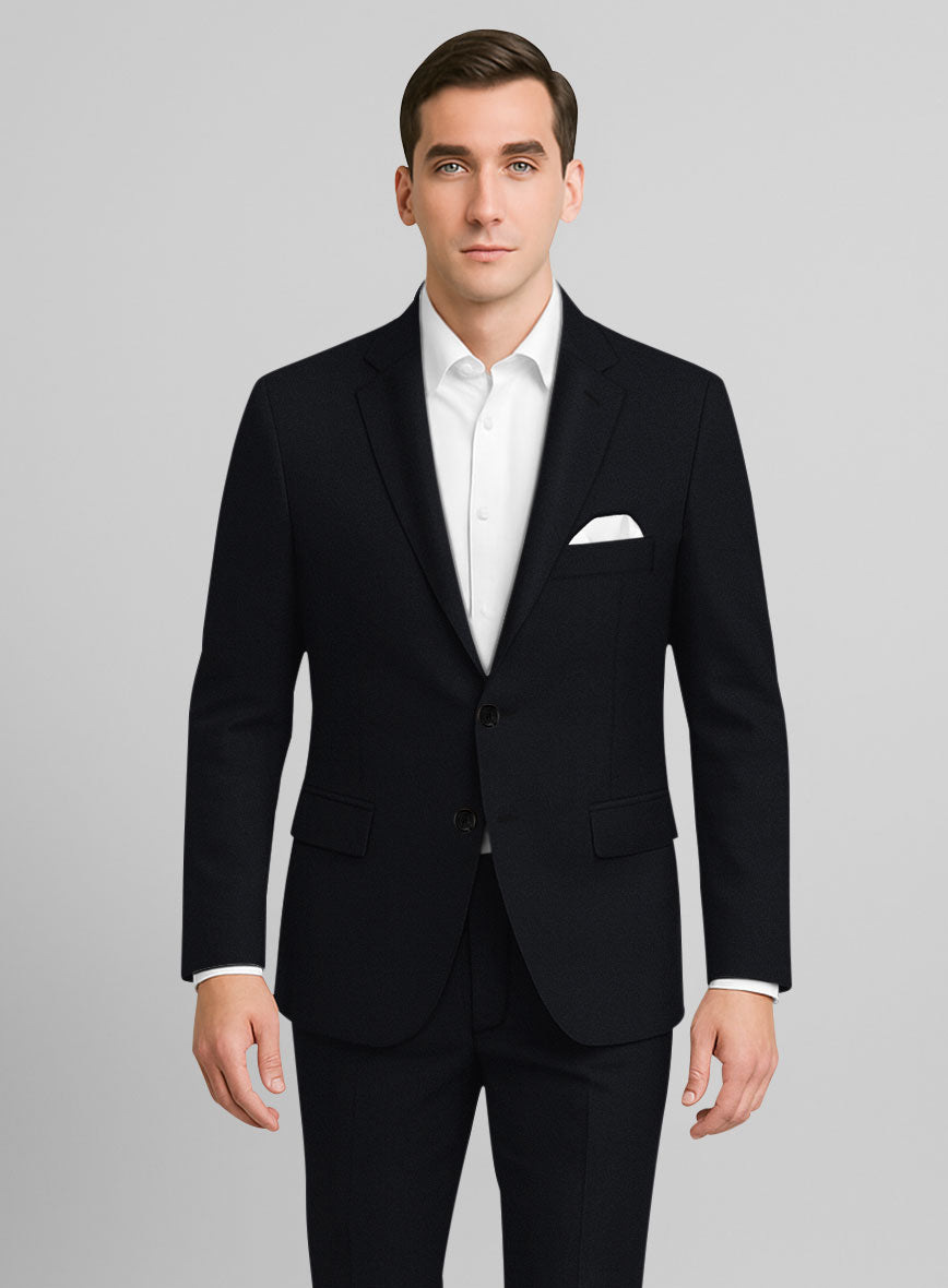 Dark Navy Blue Chino Suit - StudioSuits