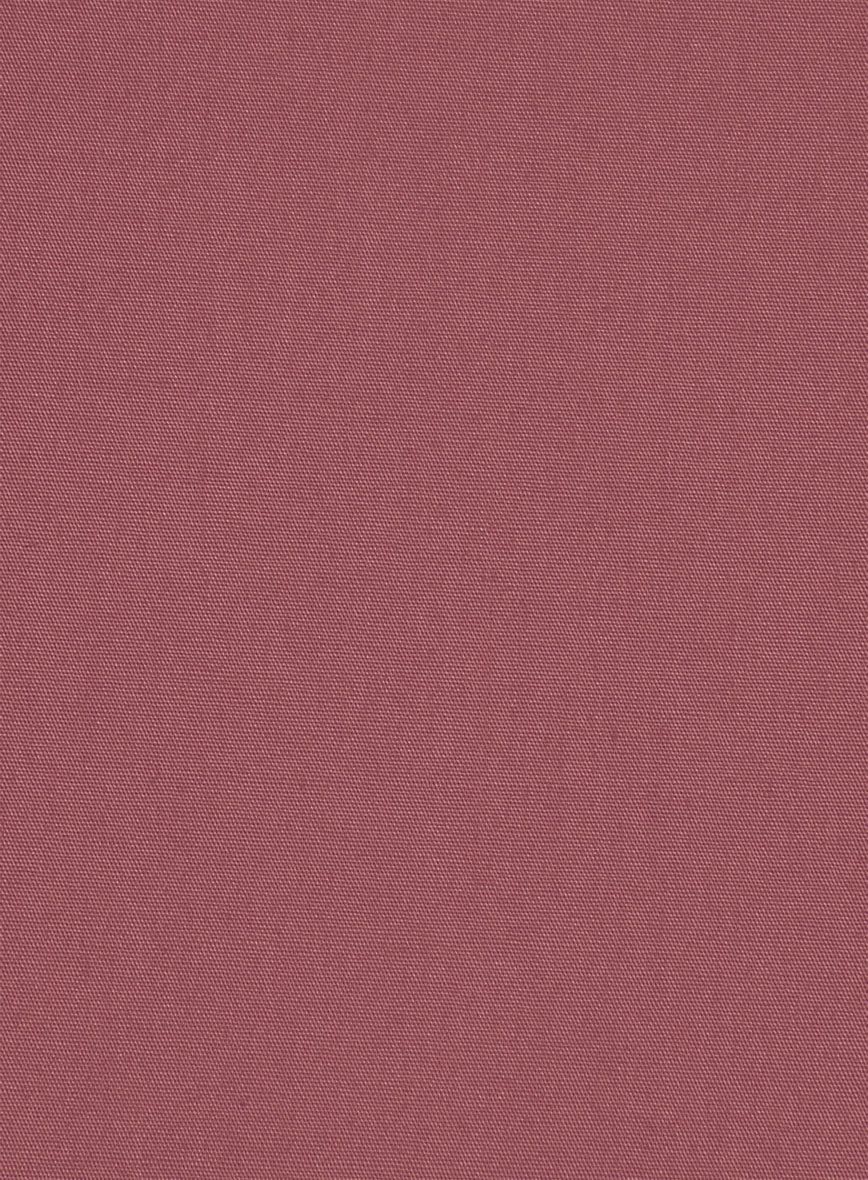 Dark Rose Stretch Poplene Shirt - StudioSuits