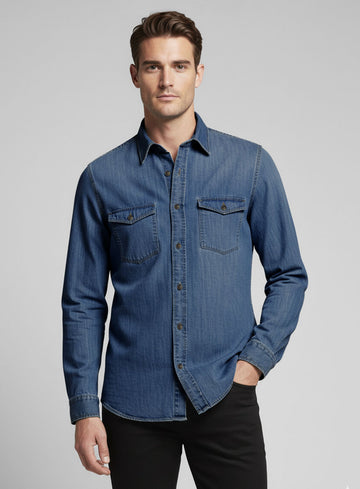 Denim Shirt - Light Washed