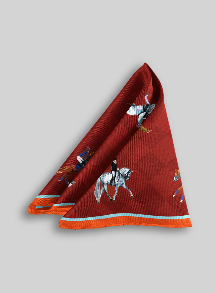 Derby Royale Silk Pocket Square - StudioSuits