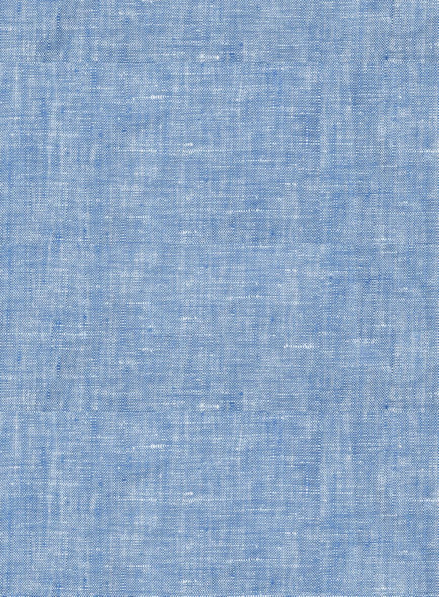 Desert Blue Linen Pants - StudioSuits