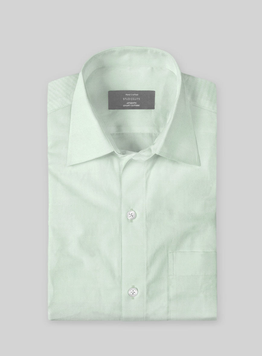 Dewlight Oxford cotton Lycra Shirt - StudioSuits