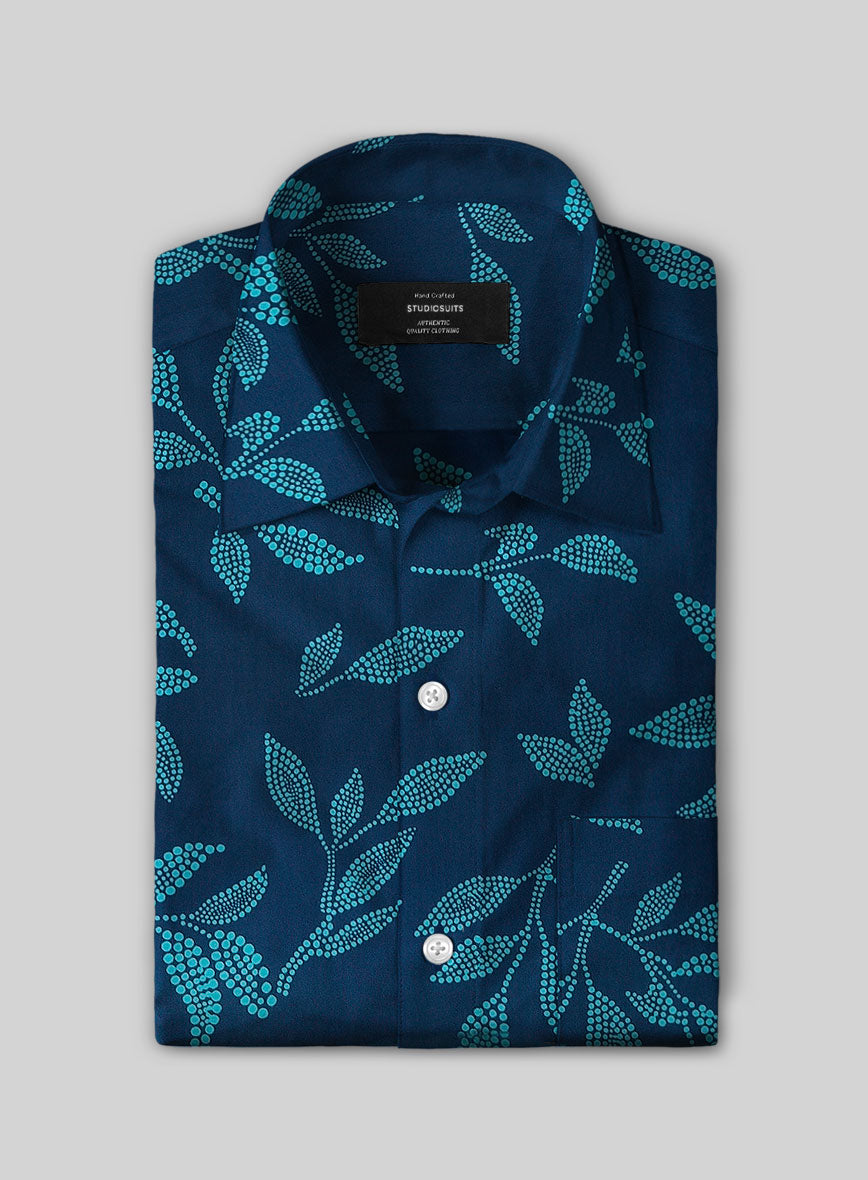 Dotleaf Drift Cotton Lycra Shirt - StudioSuits