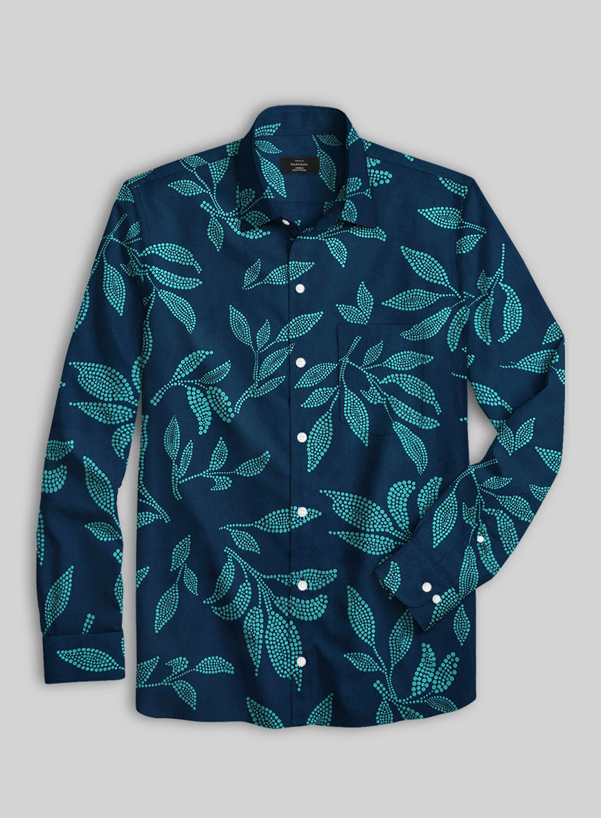 Dotleaf Drift Cotton Lycra Shirt - StudioSuits