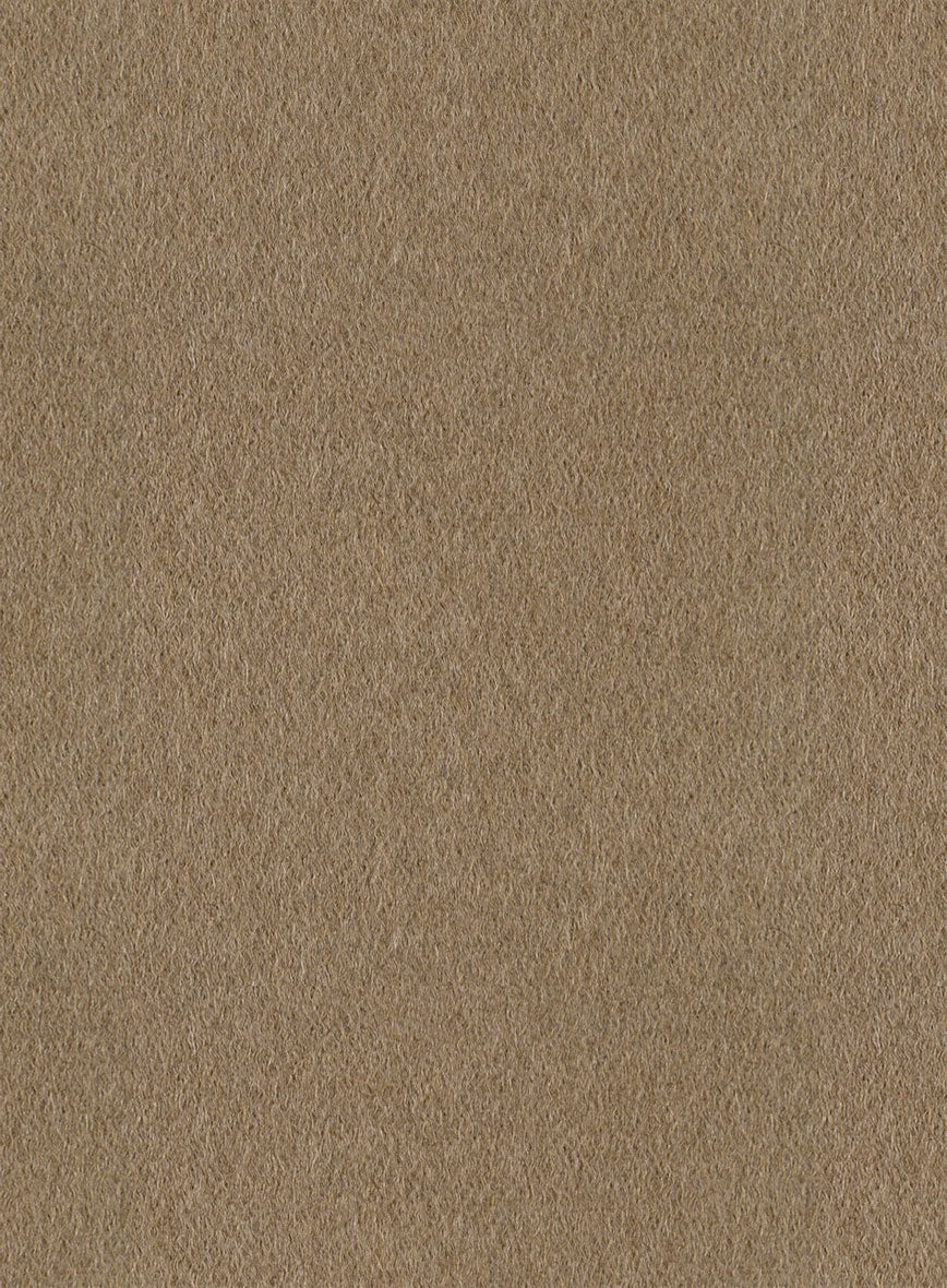 Dark Beige Cashmere Jacket - StudioSuits