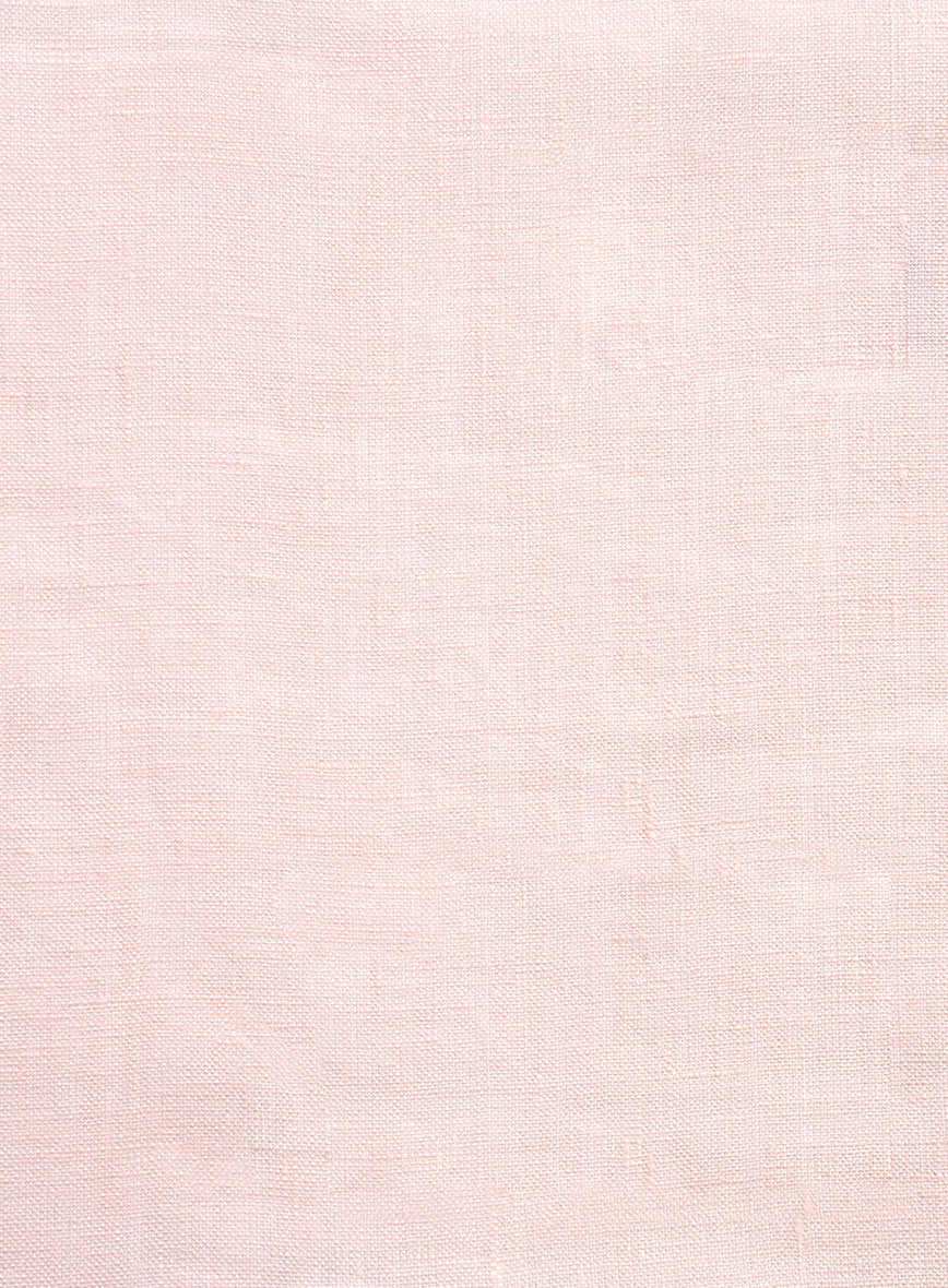 Dublin Baby Pink Linen Shirt - StudioSuits