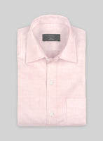 Dublin Baby Pink Linen Shirt - StudioSuits