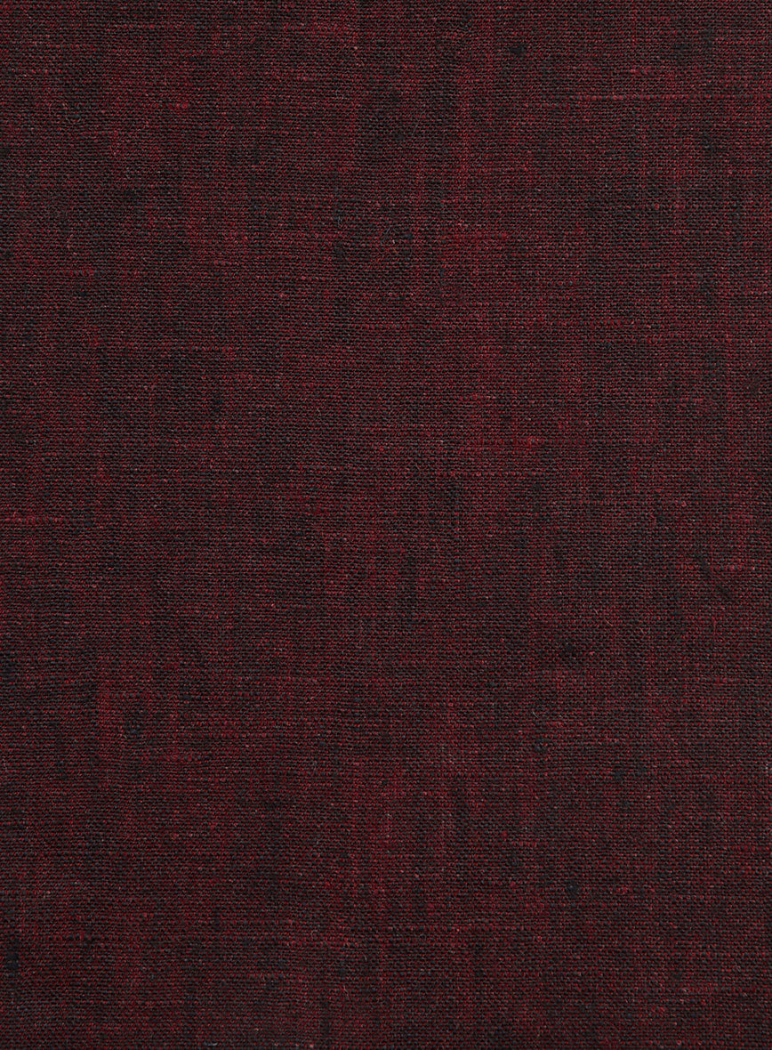 Dublin Wine Linen Shirt - StudioSuits