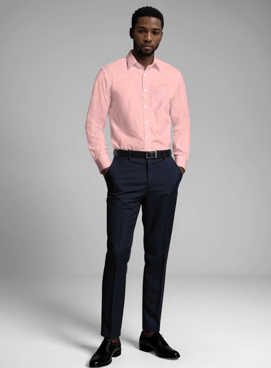 Dusky Pink Cotton Shirt - StudioSuits