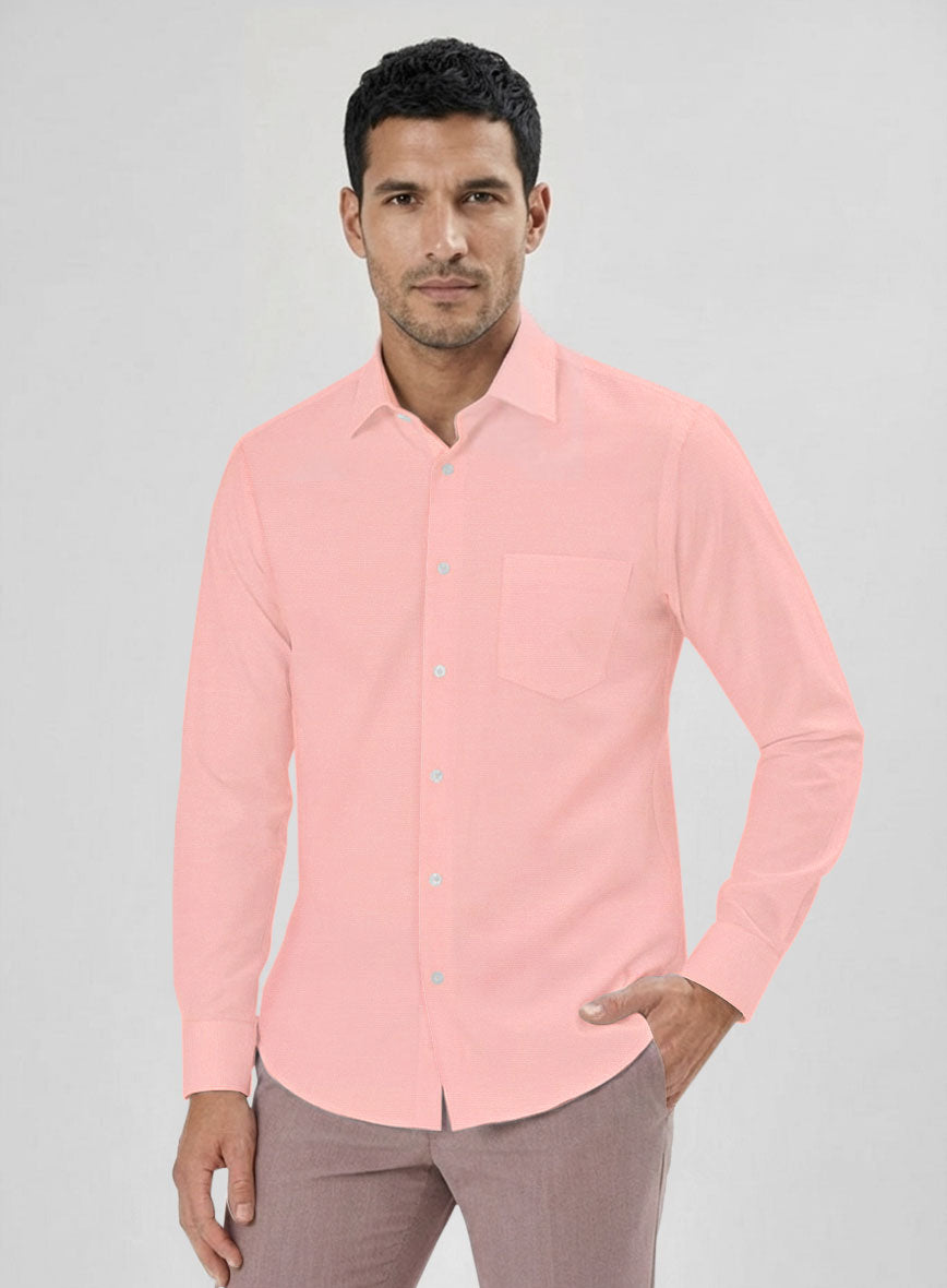 Dusty Rose Cotton Shirt - StudioSuits
