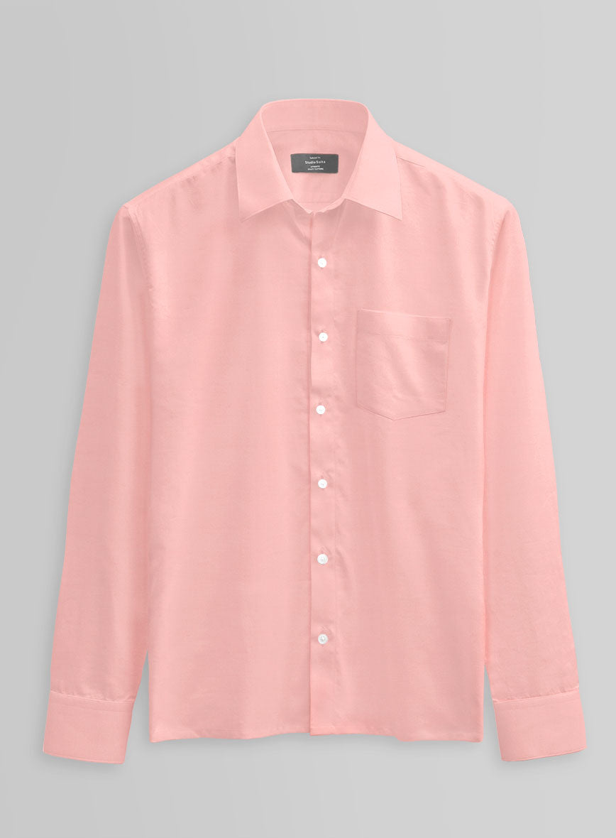 Dusty Rose Cotton Shirt - StudioSuits