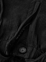 Easy Pants Black Corduroy - StudioSuits