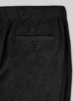 Easy Pants Black Corduroy - StudioSuits