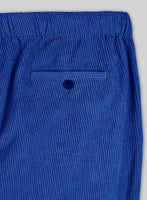 Easy Pants Bright Blue Corduroy - StudioSuits