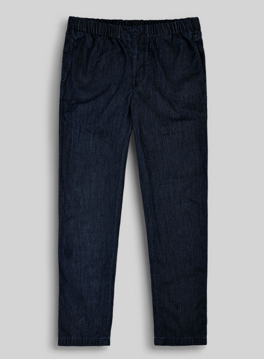 Easy Pants Light Weight Dark Indigo - StudioSuits