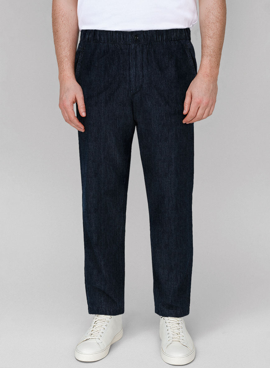 Easy Pants Light Weight Dark Indigo - StudioSuits