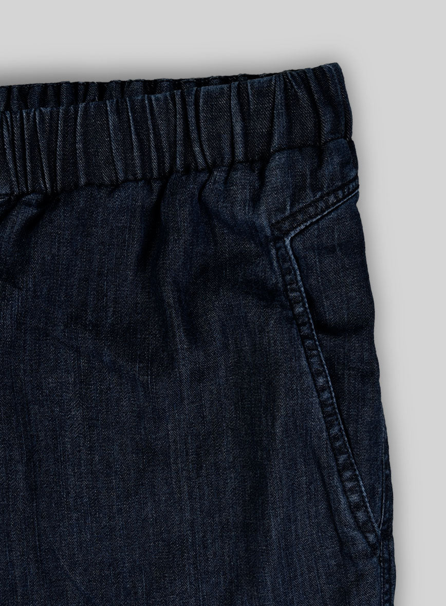 Easy Pants Light Weight Dark Indigo - StudioSuits
