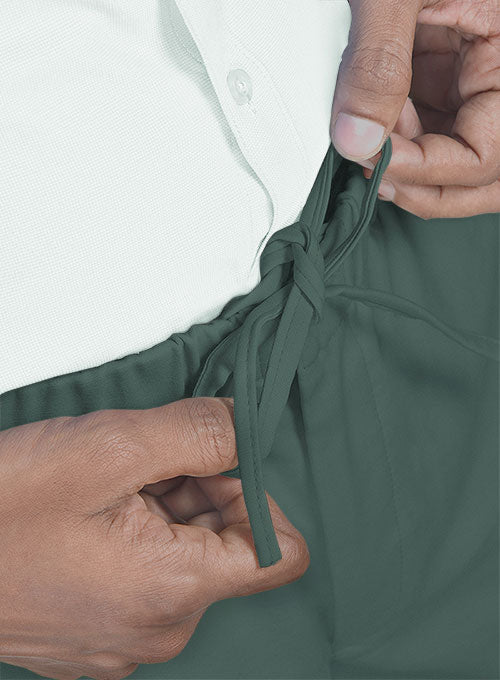 Easy Pants Gallo Green Stretch Chino - StudioSuits