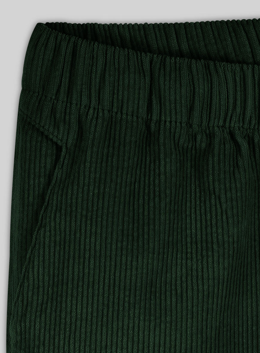 Easy Pants Green Corduroy - StudioSuits