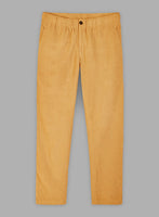 Easy Pants Naples Yellow Corduroy - StudioSuits