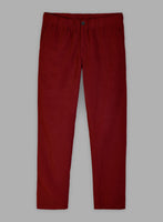 Easy Pants Red Corduroy - StudioSuits