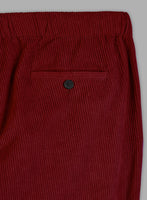 Easy Pants Red Corduroy - StudioSuits