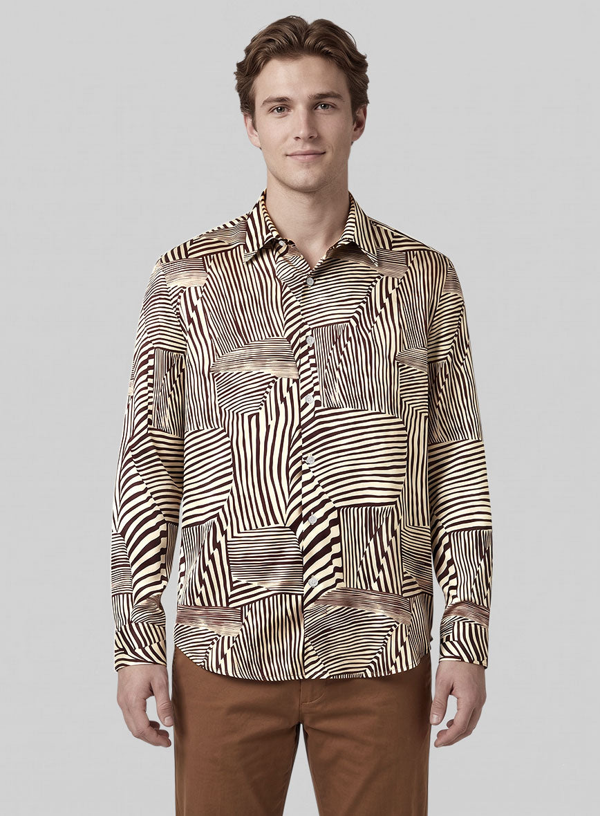 Echelon Silk Shirt - StudioSuits