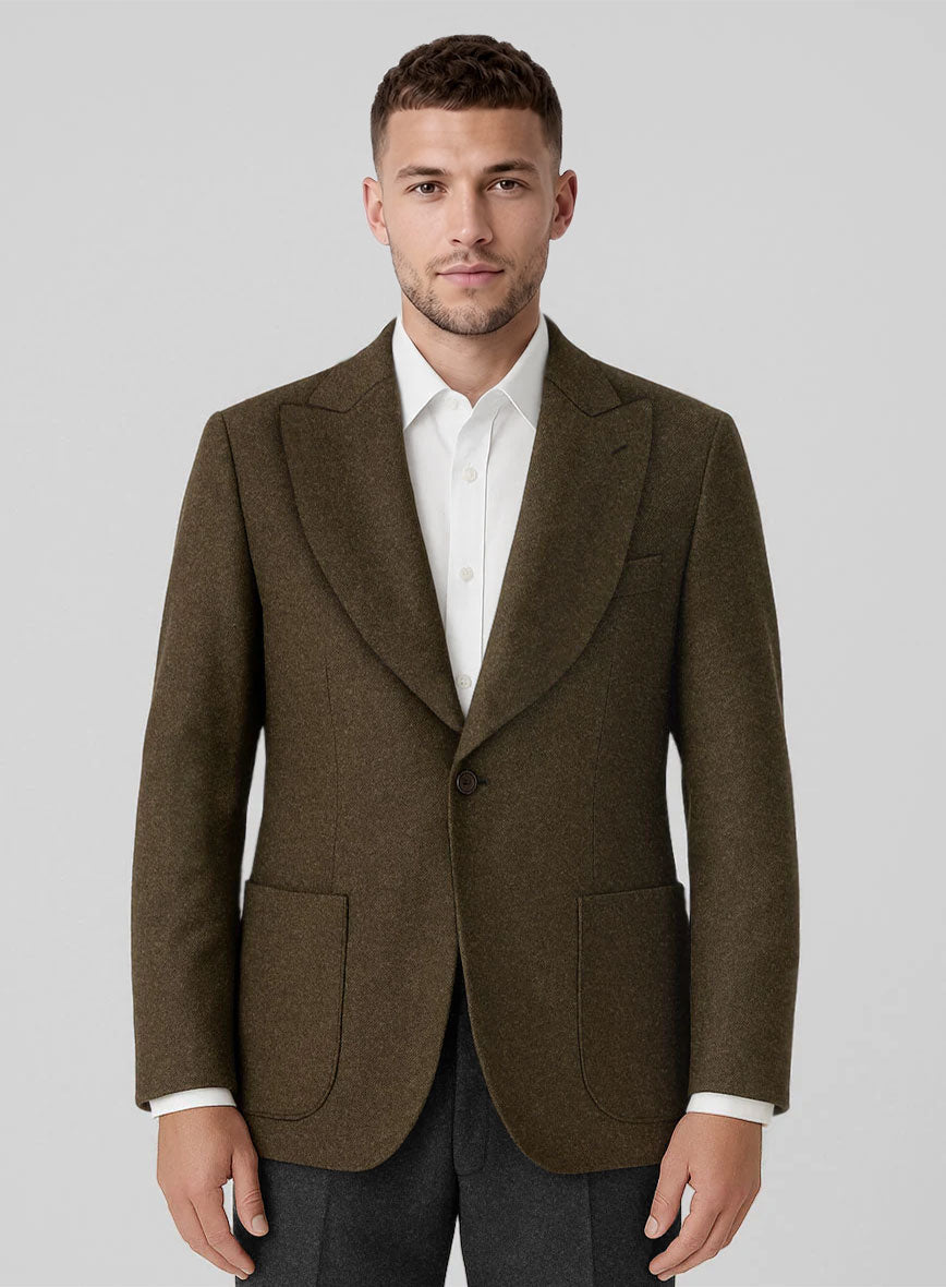 Elephant Lapel Style Sports Coat - StudioSuits