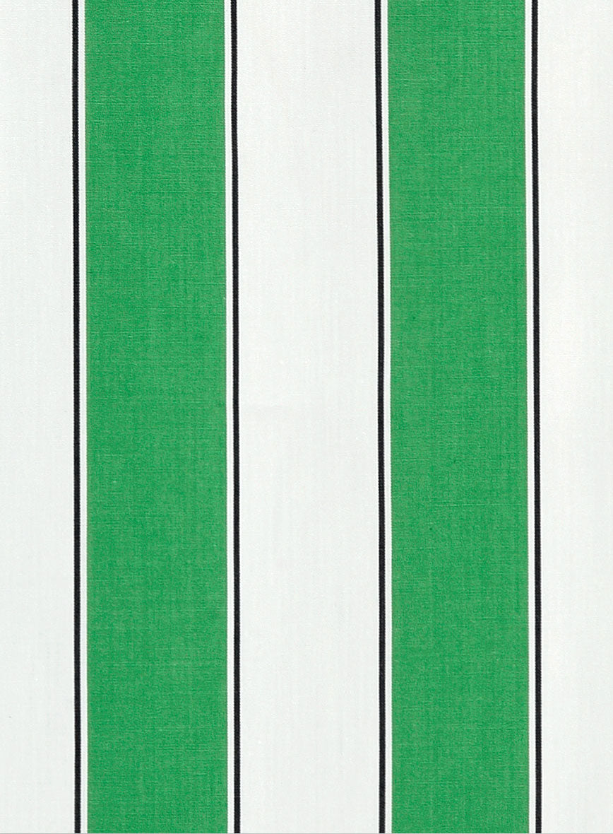 Emerald Band Cotton Shirt - StudioSuits