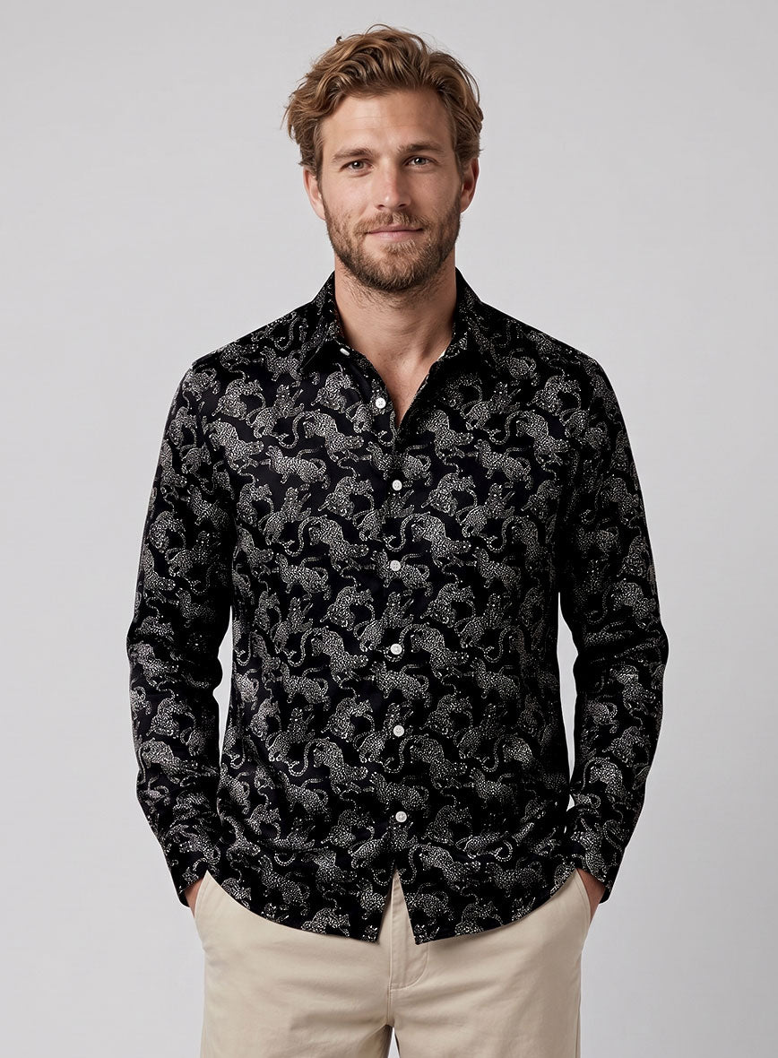 Emeric Silk Cotton Shirt - StudioSuits