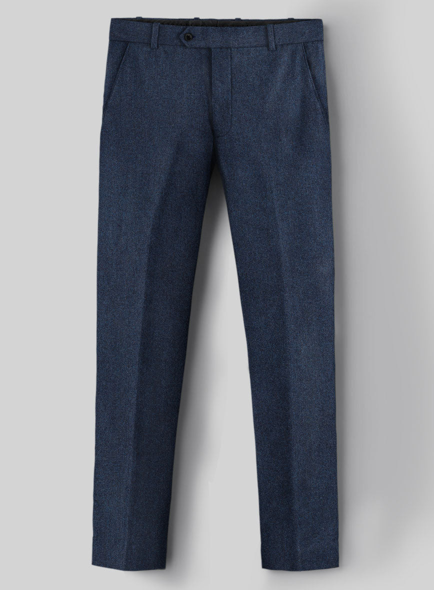 Empire Blue Tweed Suit - StudioSuits