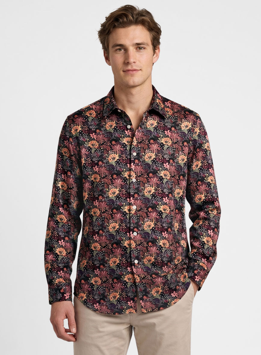 Ender Silk Cotton Shirt - StudioSuits