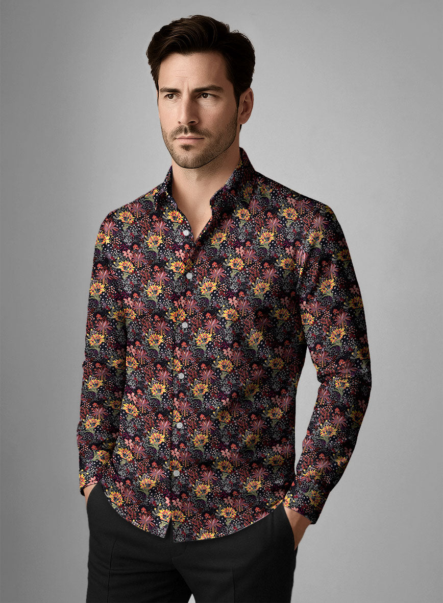 Ender Silk Cotton Shirt - StudioSuits