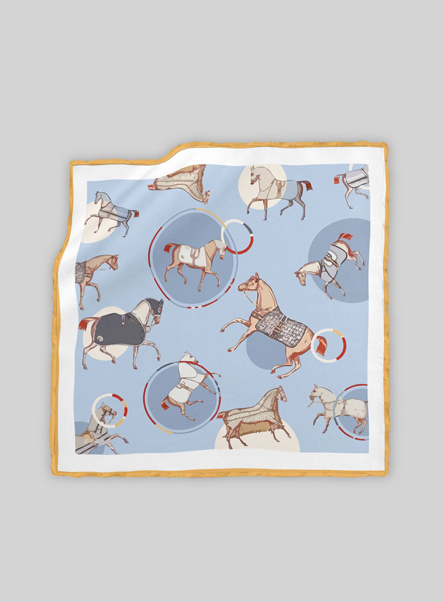 Equinoza Silk Pocket Square - StudioSuits